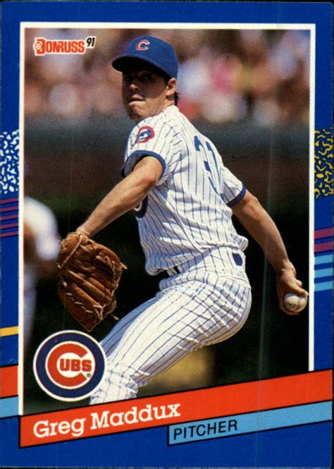 1991 Donruss 374 Greg Maddux MINT