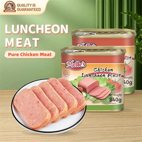 Luncheon Meat 340g Pure Chicken Luncheon Meat Purefoods Lotte Luncheon Meat Wholesale Shopee