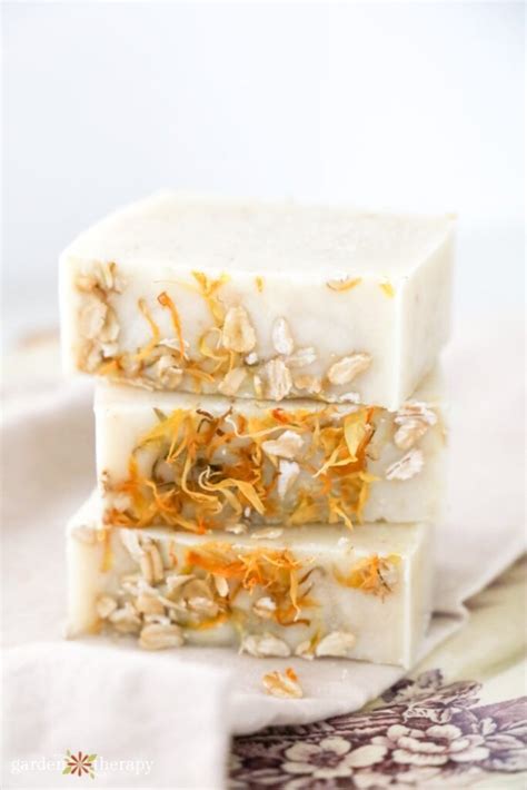 Oatmeal Soap Recipe: Naturally Relieve Dry, Itchy Skin - Garden Therapy