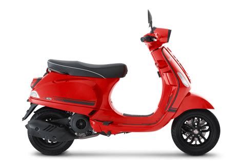 Vespa Primavera: snappy, agile, with 12 inch wheel rims