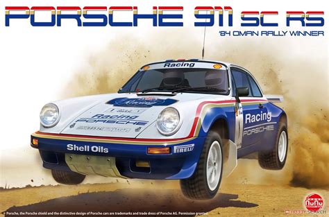 NuNu Model Kit PN24011 1 24 Porsche 911 SC RS 1984 Oman Rally Winner