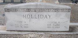 Sylvene Bagwell Holliday M Morial Find A Grave