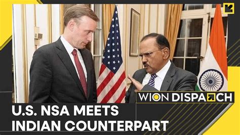 Us Nsa Jake Sullivan Meets Indian Counterpart Ajit Doval In New Delhi