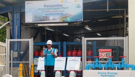 Pertama Di Indonesia Pln Produksi Green Hydrogen Persen Dari Ebt