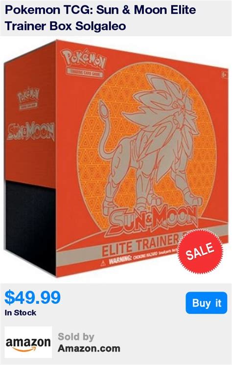 Pokemon Sun And Moon Elite Trainer Box Legendary Solgaleo Or Lunala