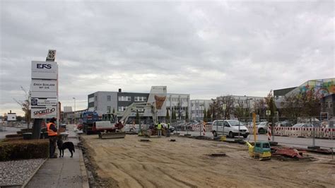 Ausbau der Rosenheimer Straße Neue Bauphase angelaufen