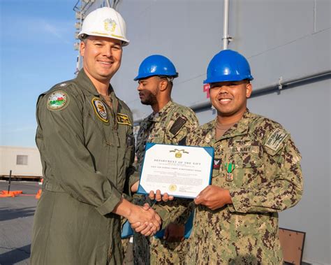 DVIDS - Images - Award at Quarters Aboard USS Tripoli [Image 6 of 11]