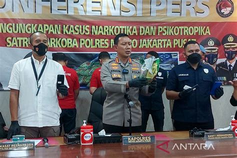 Polrestro Jakpus Gagalkan Peredaran Kg Sabu Dari Medan Antara News