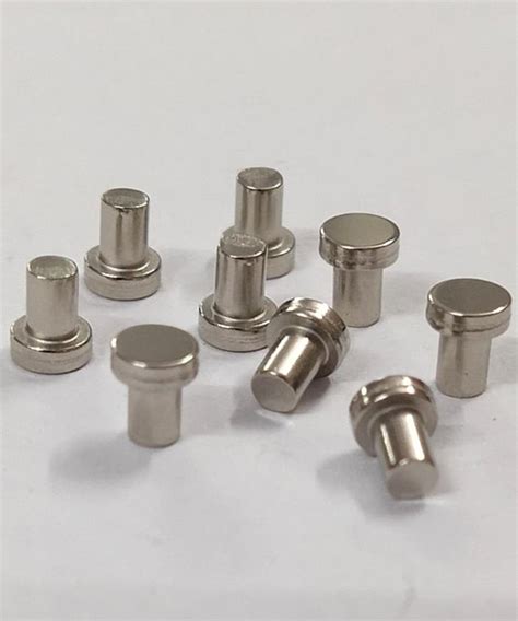 Round Bi Metal Electrical Contact Rivet