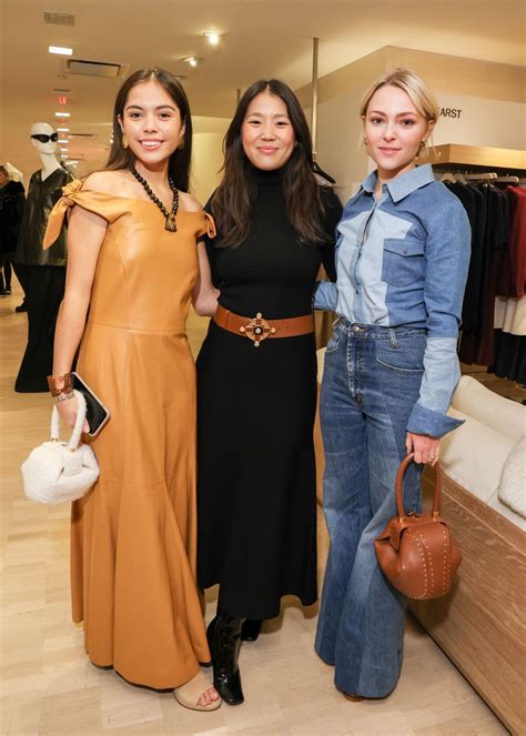 ANNASOPHIA ROBB at Bergdorf Goodman and Gabriela Hearst Celebrate