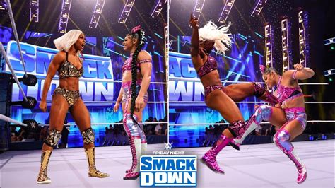 Jade Cargill Confront Bianca Belair On Friday Night Smackdown Jade