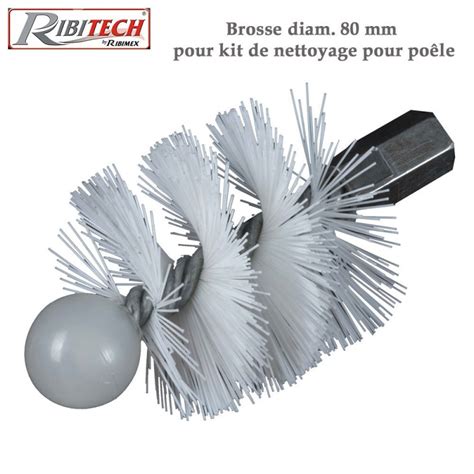 Pi Ces Ribimex Brosse Diam Mm Pour Kit De Nettoyage Pour Poele Prfutr