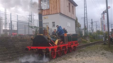 Fahrt des Adlers zum Tag der Schiene im DB Museum Nürnberg am 17 09