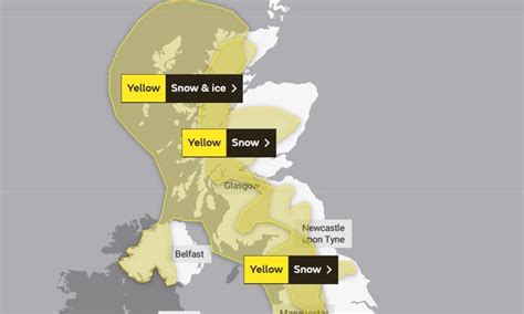 Scots Braced For 15cm Of Snow And Blizzards As Met Office Issues New