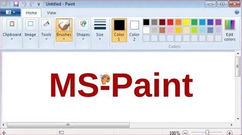 class  ms paint lesson notes examples quiz
