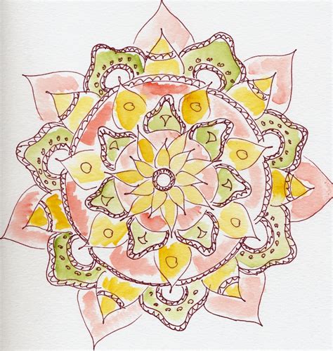 Julias Journey Daily Mandala