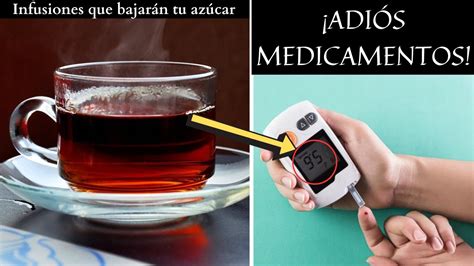 5 Tés para la DIABETES que BAJAN el AZÚCAR Aumentar la INSULINA de