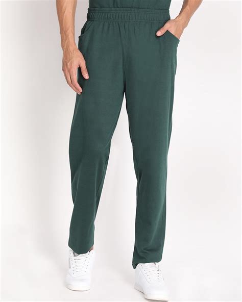 Buy Men's Green Track Pants Online at Bewakoof