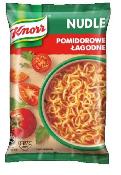 Knorr Nudle Pomidorowa Agodna Zupka G X Szt Erli Pl