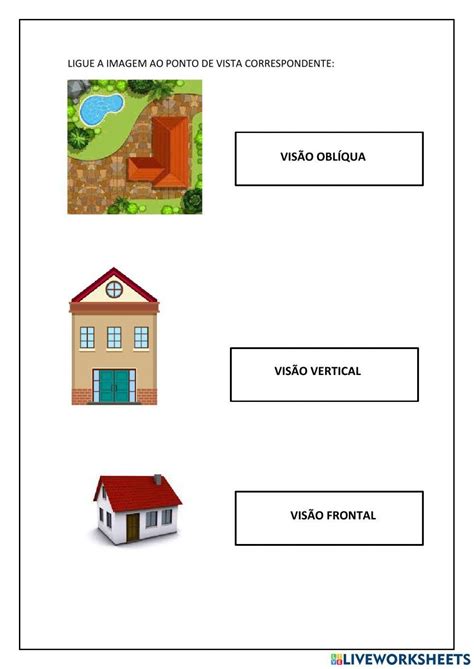 Pontos De Vista Ngulos Worksheet In Worksheets