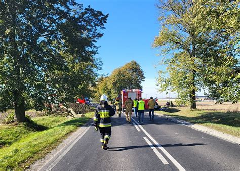 Śmiertelny wypadek w gminie Rypin 28 letni kierowca opla zginął na