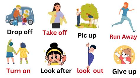 20 Phrasal Verbs For Everyday Life Phrasal Verbs English Vocabulary