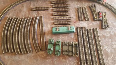 Jouet Ancien Train Mod Lisme Ferroviaire Ho Lot Wagons Marchandises