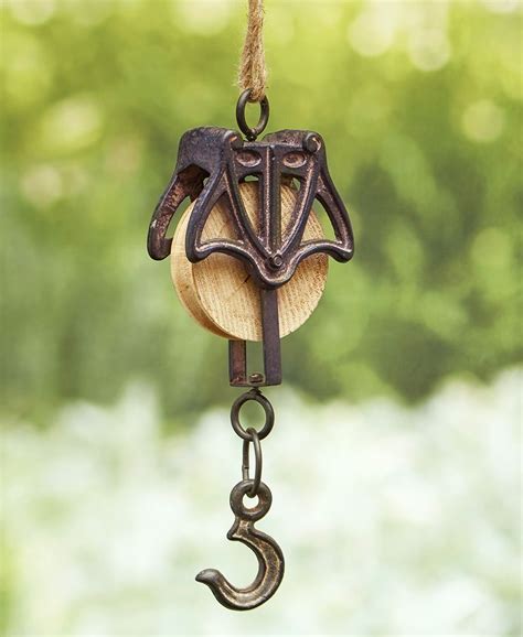 Rustic Pulley Planter Or Hanger Pulley Hanger Plant Hanger