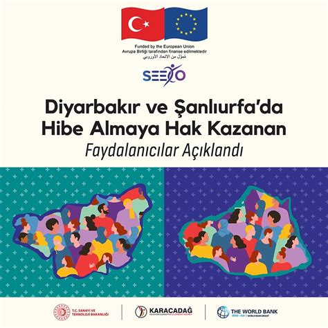 Seeco Projesi Kapsamında Diyarbakır ve Şanlıurfa İllerinde Hibe Almaya