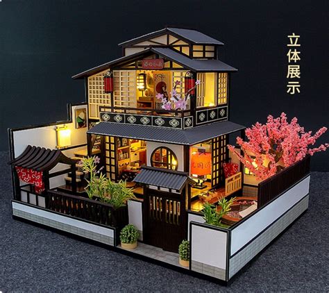 Japanese Village Miniature Model