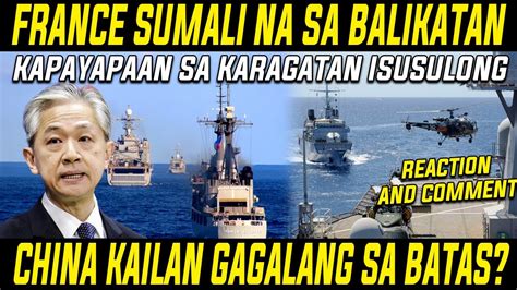 HETO NA NAVY NG FRANCE SUMALI NA DIN SA BALIKATAN EXERCISES NG