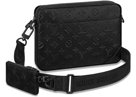 Duo Messenger Bag Monogram Shadow Hype Panda