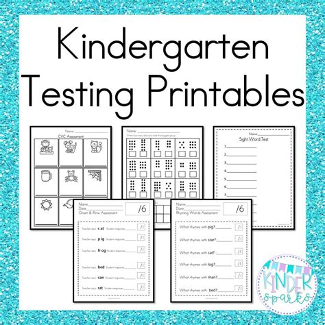 Test To Get Into Kindergarten