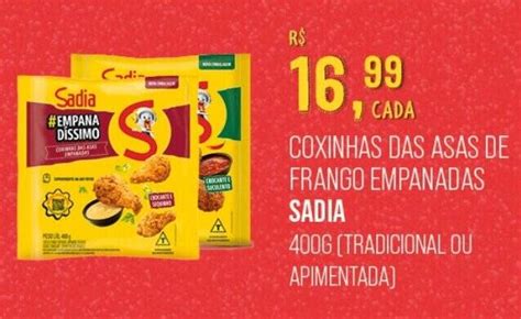 Coxinhas Das Asas De Frango Empanadas Sadia 400g Tradicional Ou