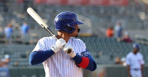 Cubs Minor League News Vazquez With Two Homers Caissie Crushes Homer