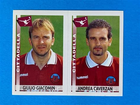 Figurine Calciatori Panini N Giacomin Caverzan A B