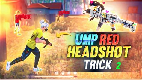 Ump Gun Headshot Trick In Free Fire Smg Gun Headshot Trick Free