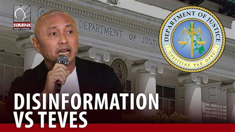 Update Sa Kaso Ni Cong Teves Disinformation One News Page VIDEO