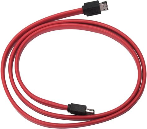 Nippon Labs Esata 1m Red 1m Esata To Esata Cable Electronics