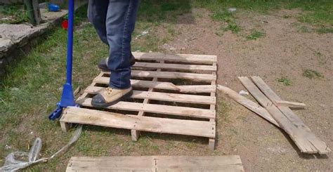 Diy Video Tutorial Vestil Pallet Buster Bar Dismantles Pallets Quickly