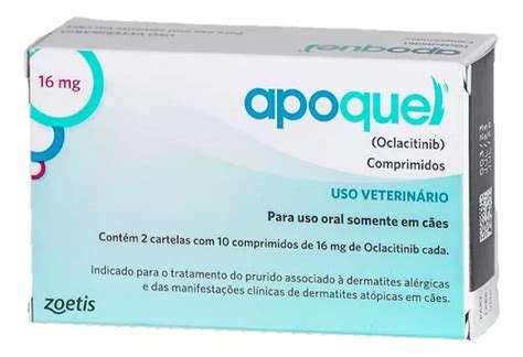 Apoquel Dermatol Gico Anti Coceira Mg Envio Imediato Frete Gr Tis