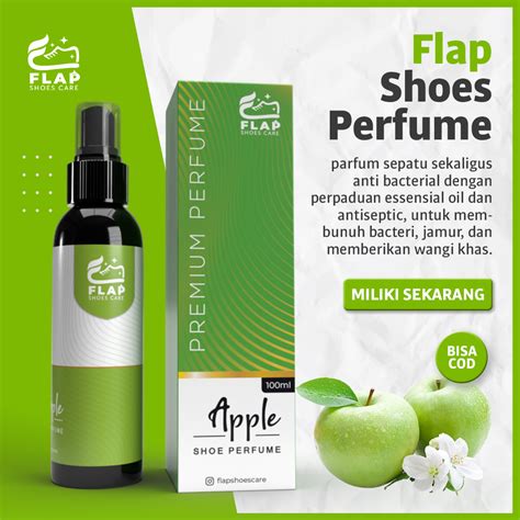 Parfum Sepatu Dan Helm Anti Bau Dan Bakteri 100ml Aroma Vanilla Apel