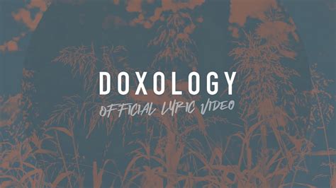 Doxology (Full Band Lyric Video)