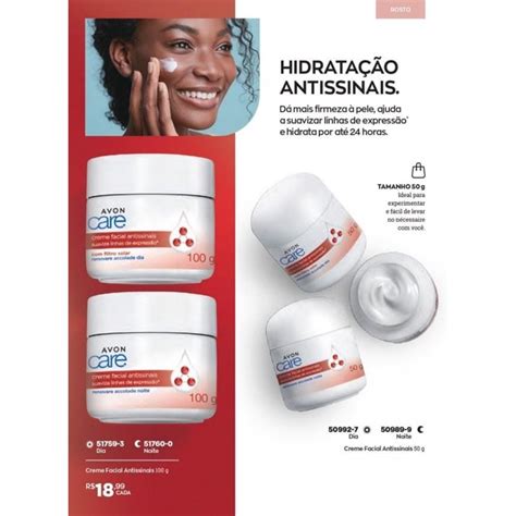 Creme Facial Avon Care Antissinais Dia Ou Noite G Ou G Shopee Brasil