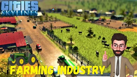 FARMING INDUSTRY In Hindi Part 7 Cities Skylines YouTube