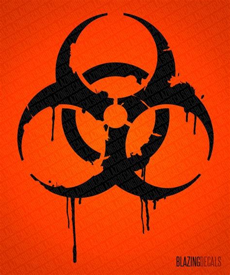 Biohazard Symbol Tattoo