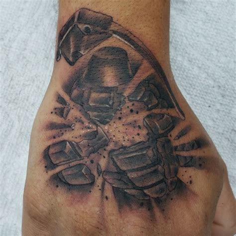 Hand Grenade Tattoo Meaning