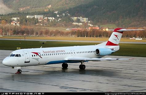 OE LVB Fokker 100 Austrian Arrows Michael Franz MFAviationPhotos