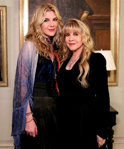 American Horror Story Stevie Nicks On Coven Cameo Shawls Twirls