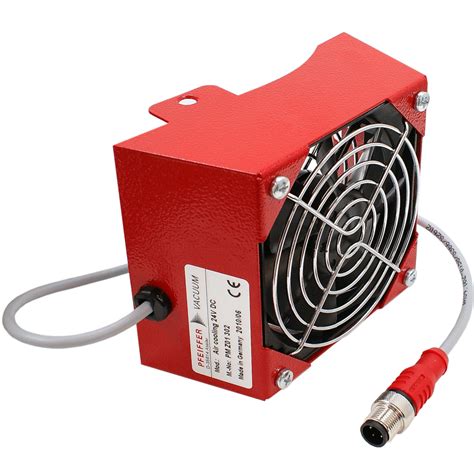 Ideal Spectroscopy Pfeiffer Radial Air Cooling Fan Unit For Hipace